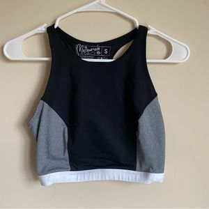 Masquerade Cropped Dance Top